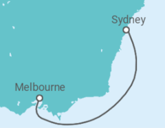 Itinéraire -  Australie - Carnival Cruise Line