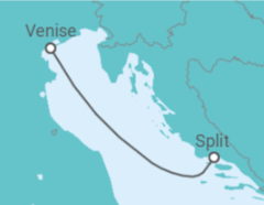 Itinéraire -  Italie - MSC Croisières