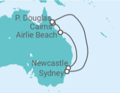 Itinéraire -  Australie - Celebrity Cruises