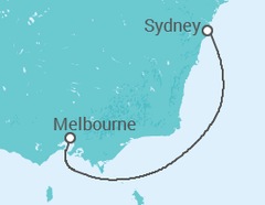 Itinéraire -  Australie - Carnival Cruise Line