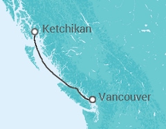 Itinéraire -  États-Unis - Princess Cruises