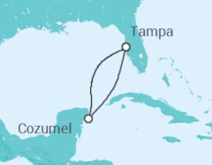 Itinéraire -  Mexique - Royal Caribbean
