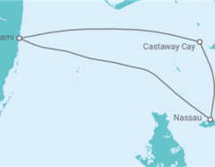Itinéraire -  Bahamas - Disney Cruise Line