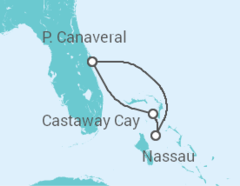 Itinéraire -  Bahamas - Disney Cruise Line