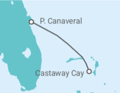Itinéraire -  États-Unis - Disney Cruise Line
