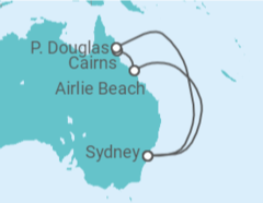 Itinéraire -  Australie - Celebrity Cruises