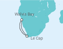 Itinéraire -  Namibie - MSC Croisières
