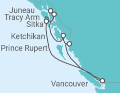 Itinéraire -  Alaska - Royal Caribbean