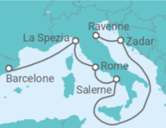 Itinéraire -  Italie - Royal Caribbean