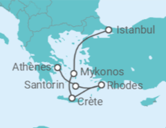Itinéraire -  Grèce - Boissons incluses - Costa Croisières