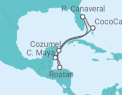 Itinéraire -  Honduras, Mexique - Royal Caribbean
