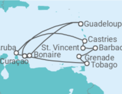 Itinéraire -  Culture et Traditions des Caraïbes - CFC Compagnie Française de Croisières