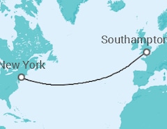 Itinéraire -  États-Unis - Cunard