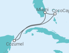 Itinéraire -  Mexique - Royal Caribbean