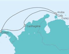 Itinéraire -  Colombie, Curaçao, Aruba - Royal Caribbean