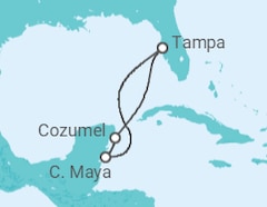 Itinéraire -  Mexique - Royal Caribbean