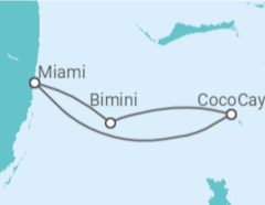 Itinéraire -  États-Unis - Royal Caribbean