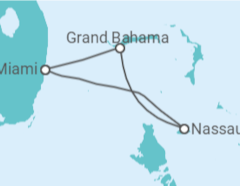 Itinéraire -  Bahamas - Royal Caribbean