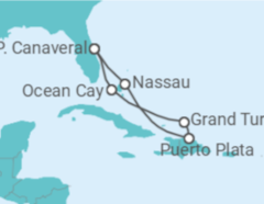 Itinéraire -  Bahamas - MSC Croisières