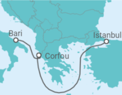 Itinéraire -  Grèce - MSC Cruceros