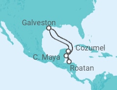 Itinéraire -  Honduras, Mexique - MSC Croisières