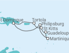 Itinéraire -  Horizons Tropicaux - Boissons incluses - Costa Croisières