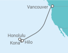 Itinéraire -  Hawaï - Celebrity Cruises