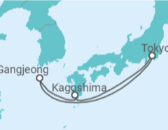 Itinéraire -  Japon - Boissons incluses - MSC Cruceros
