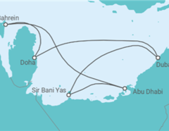 Itinéraire -  Emirats Arabes Unis - Boissons incluses - MSC Cruceros