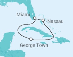 Itinéraire -  Bahamas, Iles Caiman - Royal Caribbean