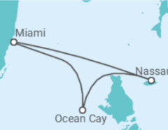 Itinéraire -  Bahamas, États-Unis - Vols inclus - MSC Croisières
