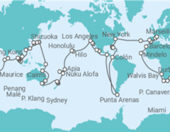 Itinéraire -  Tour du Monde - Costa Croisières