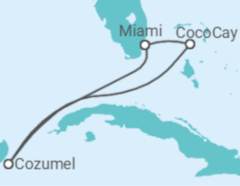 Itinéraire -  Mexique - Royal Caribbean