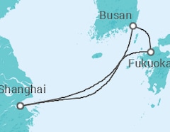 Itinéraire -  Japon, Corée Du Sud - Royal Caribbean