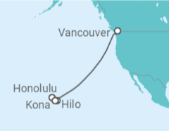 Itinéraire -  Hawaï - Celebrity Cruises