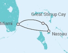 Itinéraire -  Bahamas - Norwegian Cruise Line