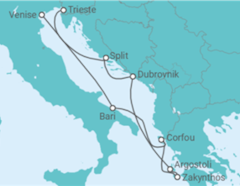Itinéraire -  De Venise à Trieste (Italie) - Costa Croisières