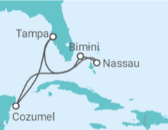 Itinéraire -  Mexique, Bahamas - Celebrity Cruises