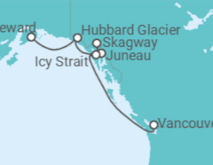 Itinéraire -  Alaska - Royal Caribbean