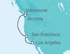 Itinéraire -  Alaska - Princess Cruises