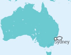Itinéraire -  Australie - Carnival Cruise Line