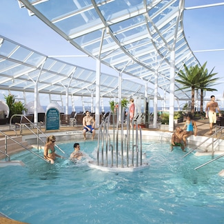 Solarium et piscines
