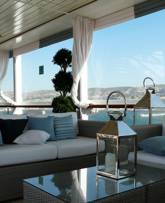 Restaurant Pullmantur vue mer