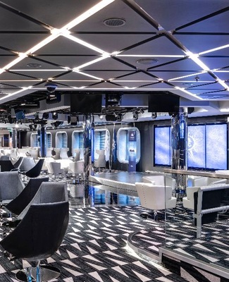 TV Studio et Bar MSC Grandiosa