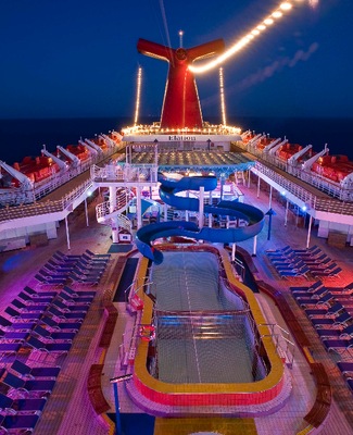 Piscine Lido de nuit