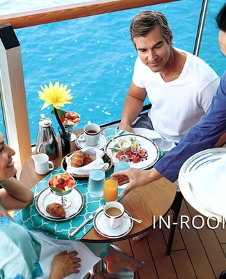 Repas en cabine MS Nieuw Statendam