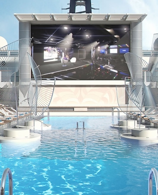 Piscine principale MSC Meraviglia