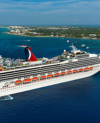 Carnival Sunshine - Vue latérale