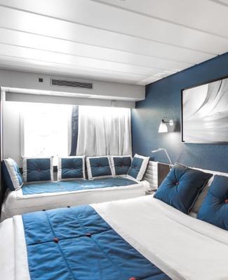 Cabine avec fenêtre