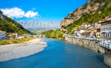 Route de l'Albanie à l'état pur